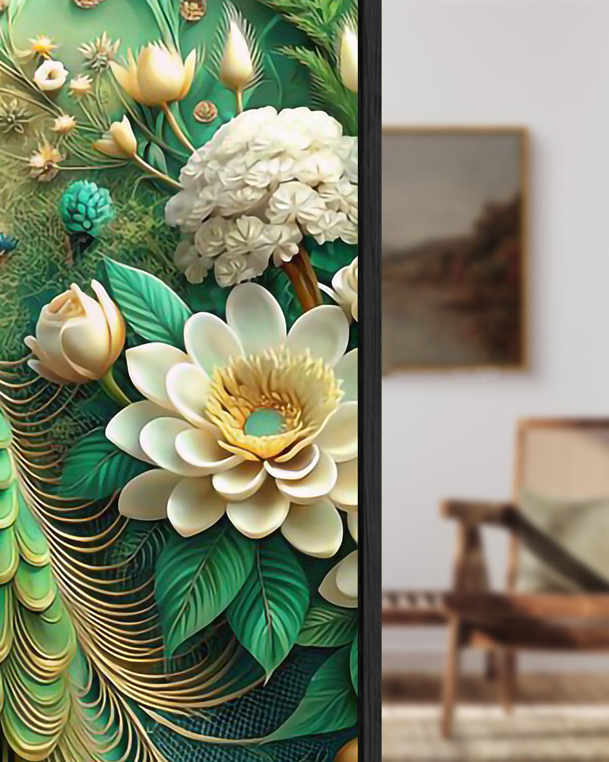 beautiful simple wall paintings