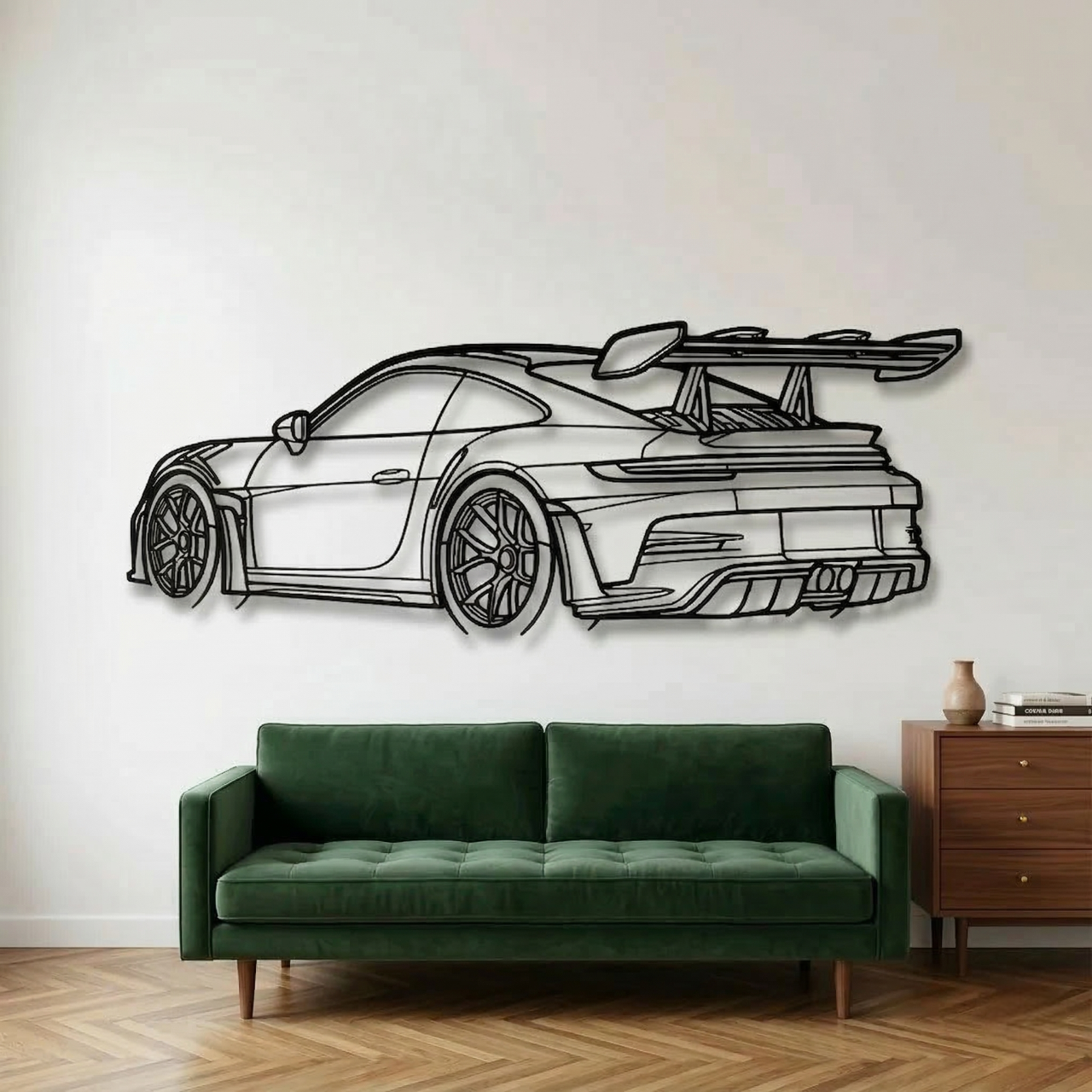 Black Acrylic Wallart