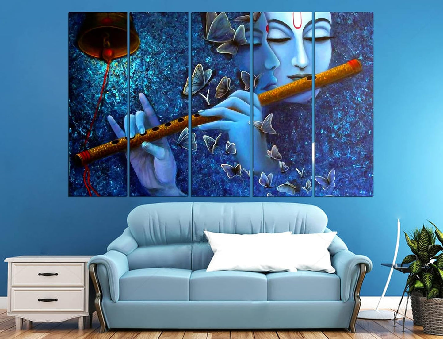 krishna and radha painting