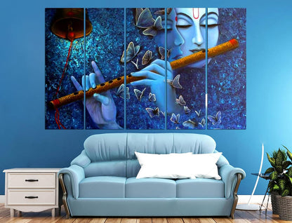 krishna and radha painting