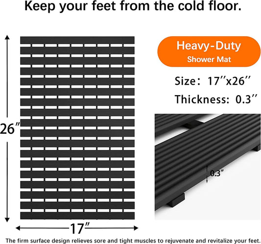 anti slip bathroom mat