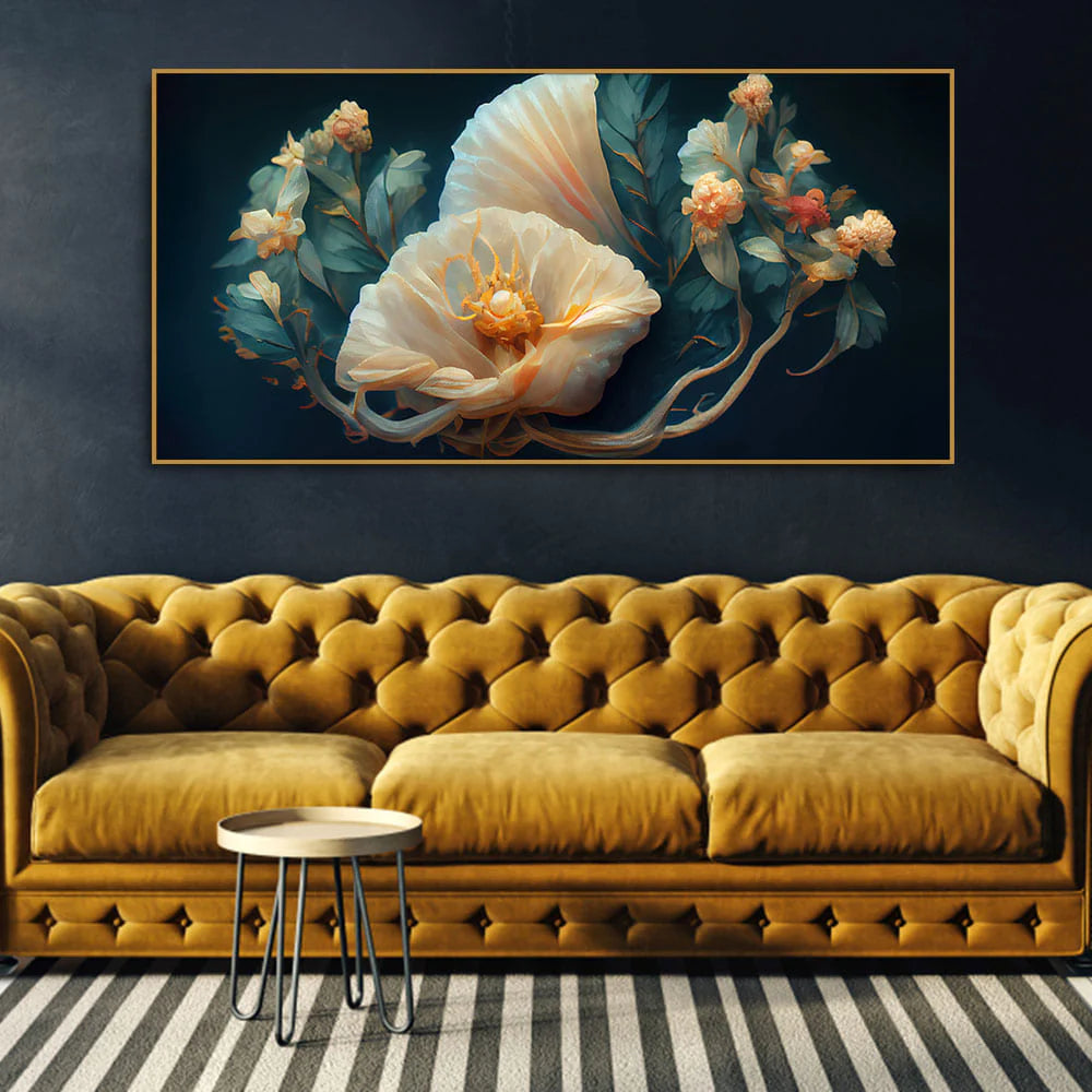 Eurotex Divine Radha Krishna Canvas Wall Painting Eurotex