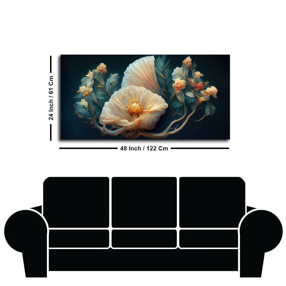 Eurotex Divine Radha Krishna Canvas Wall Painting Eurotex