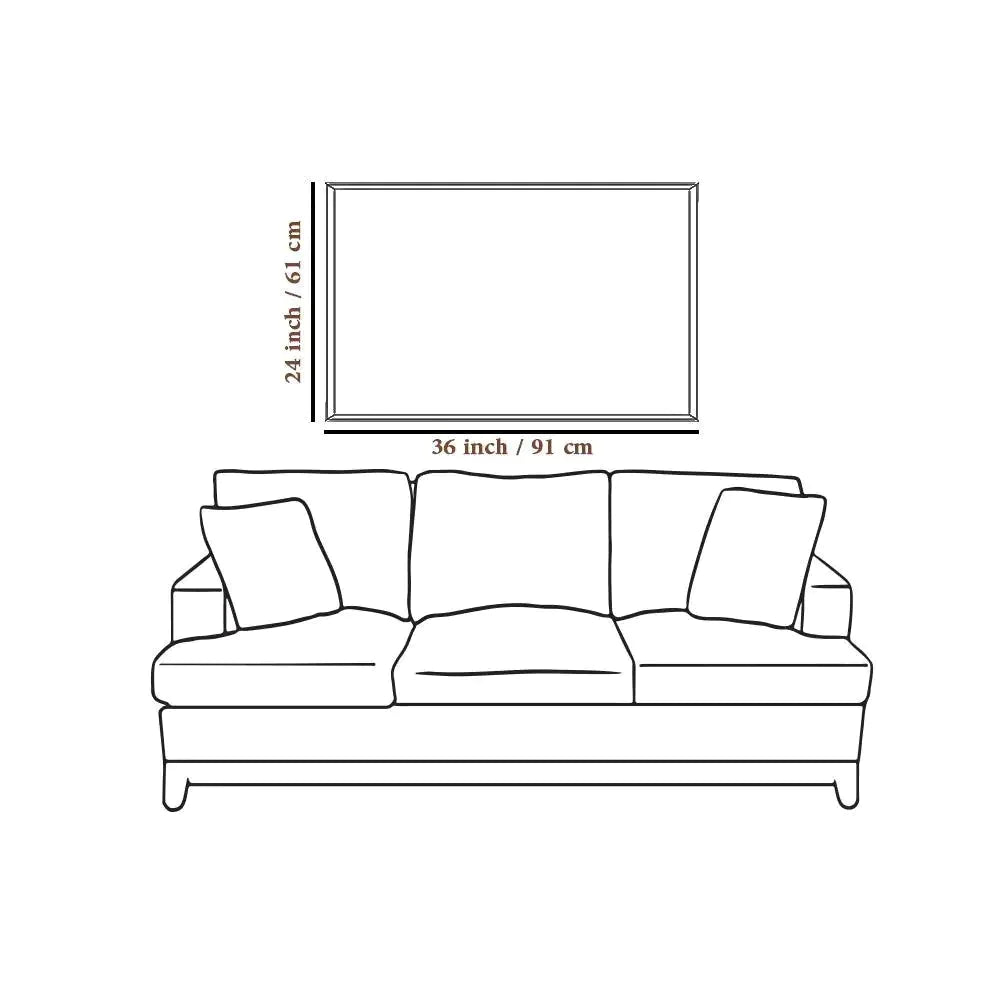 Eurotex Lord Shiva With Nandi, Canvas Printed, Painting For Drawing Room Eurotex