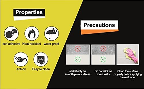 Eurotex Self Adhesive Wallpaper Damask Design Red Golden, Peel and Stick -45 x 300cm, (18in x118in) Eurotex