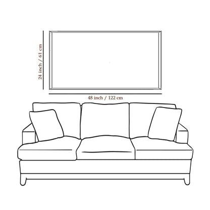 Eurotex Meditating Buddha With Lotus Flower, Canvas Printed, Paintings For Living Room Eurotex