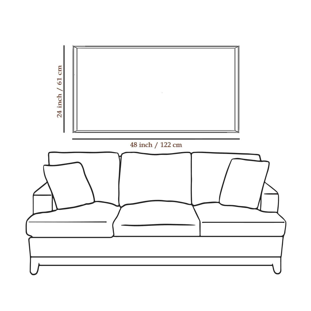 Eurotex Glorious Shri Ram Sunrise In Lanka, Canvas Printed, Wall Art & Paintings Eurotex