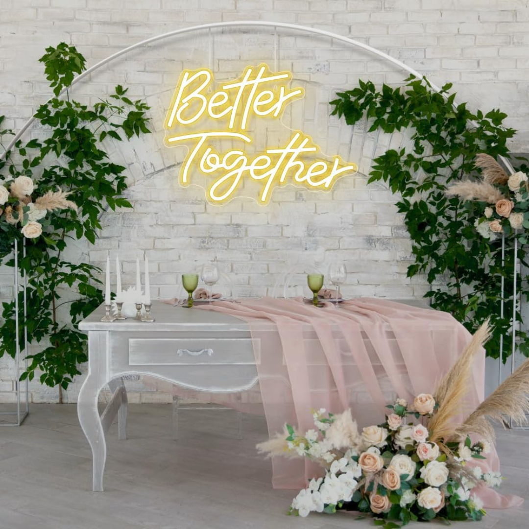 custom fluorescent sign