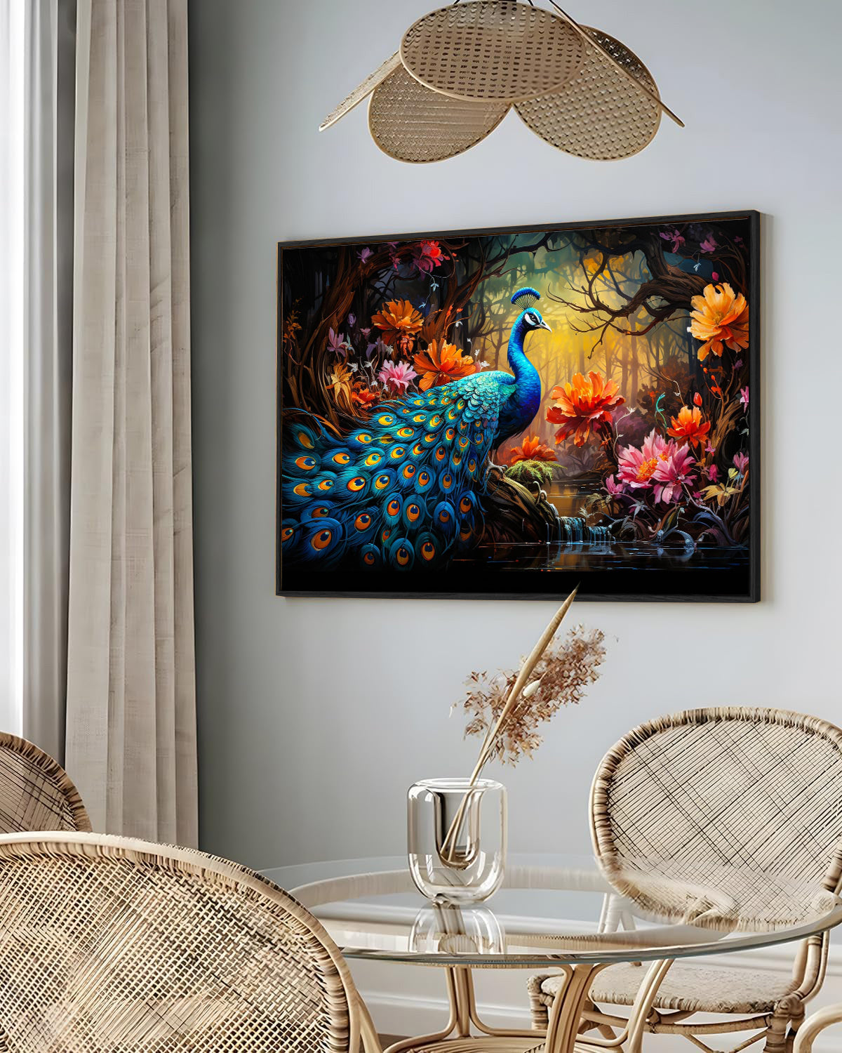 wall painting for drawing room