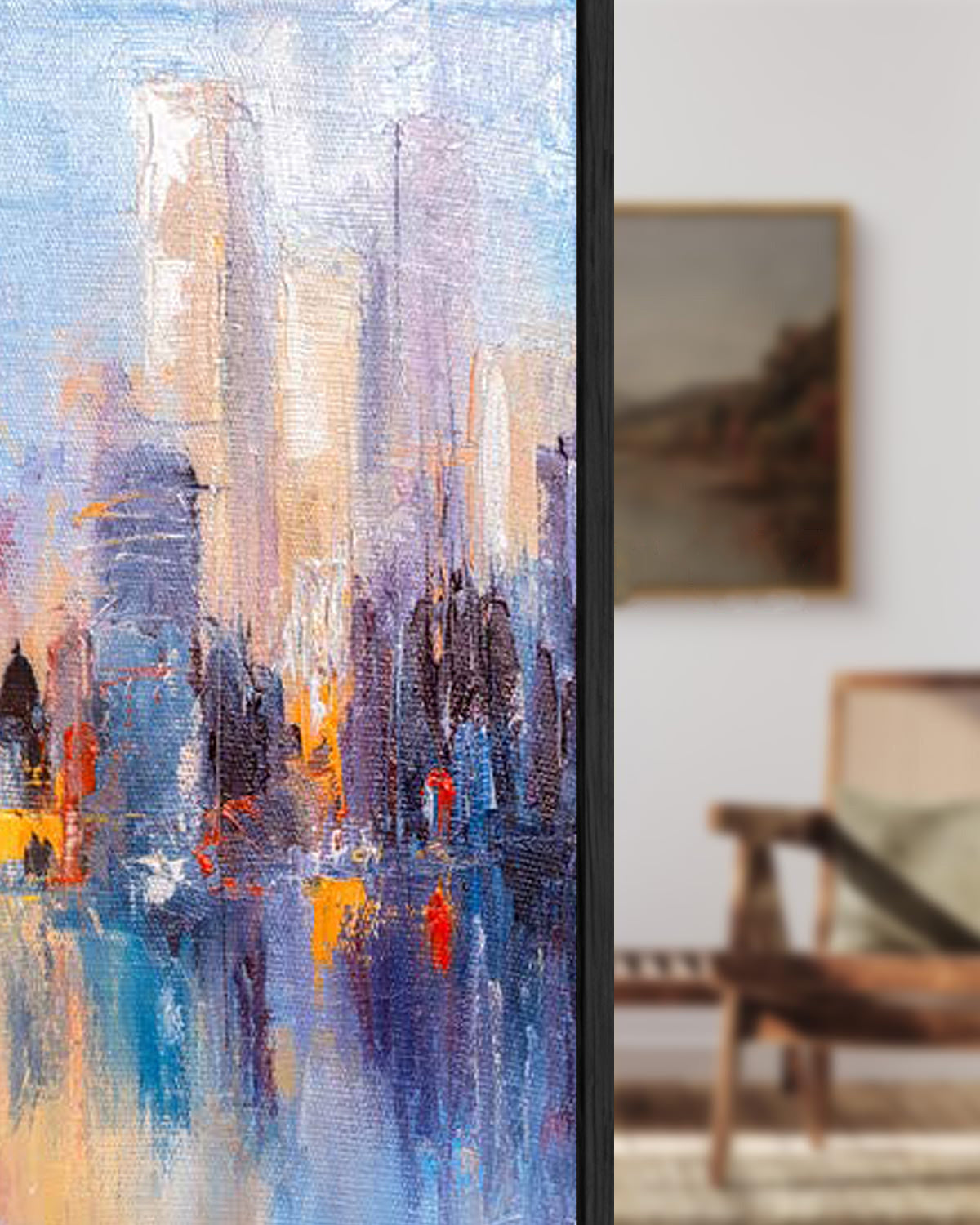 wall painting for drawing room