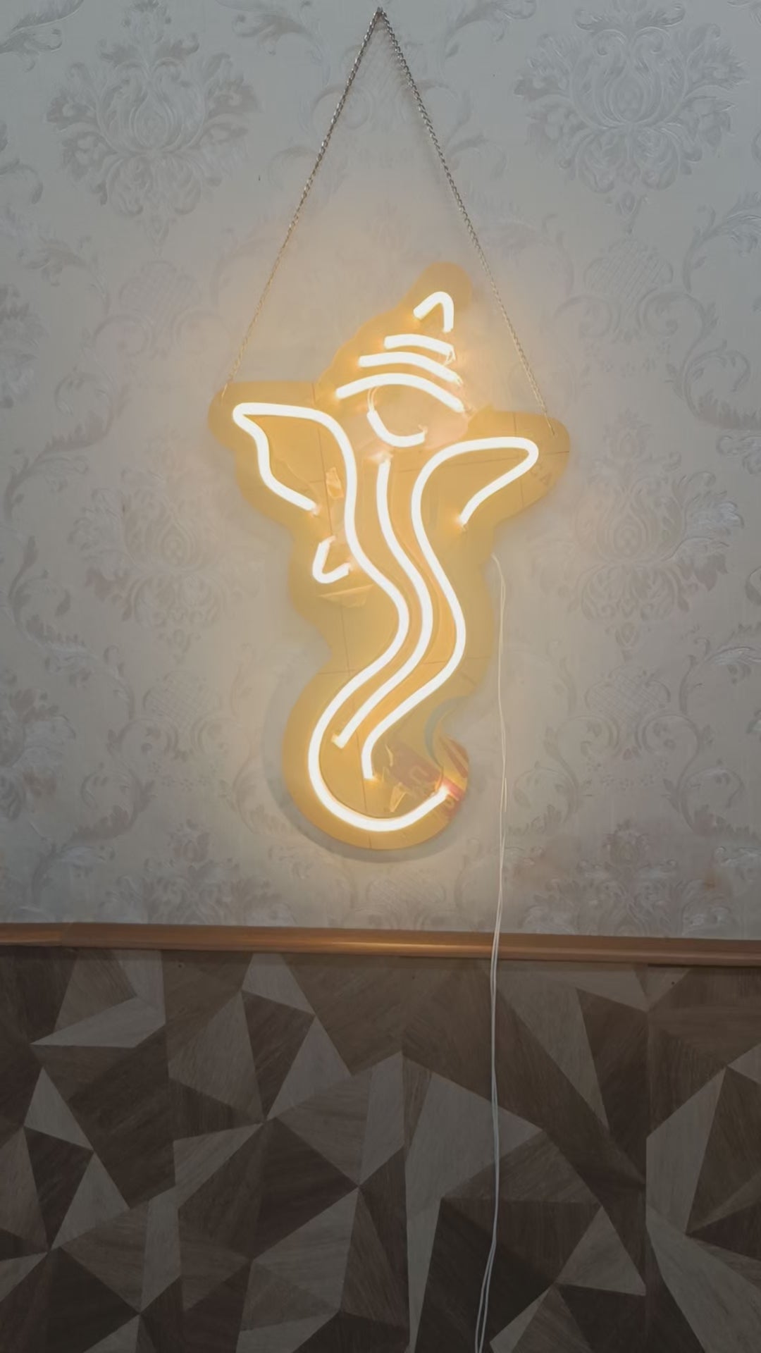 custom fluorescent sign