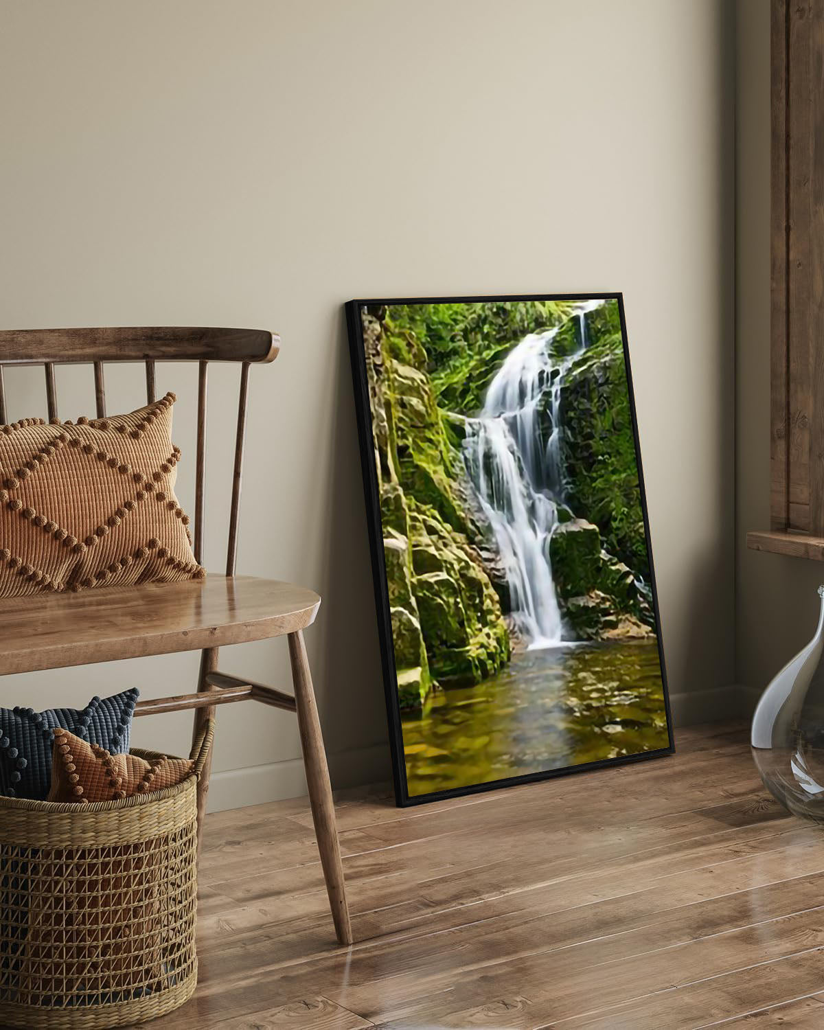 wall painting for drawing room